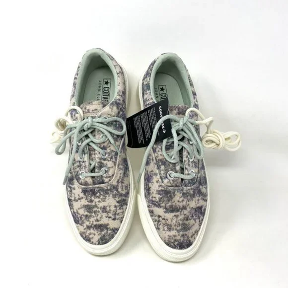 💖MEGA SALE💖Converse Skip Grip OX French Gray White Women Shoe Canvas 172578C - Picture 6 of 10